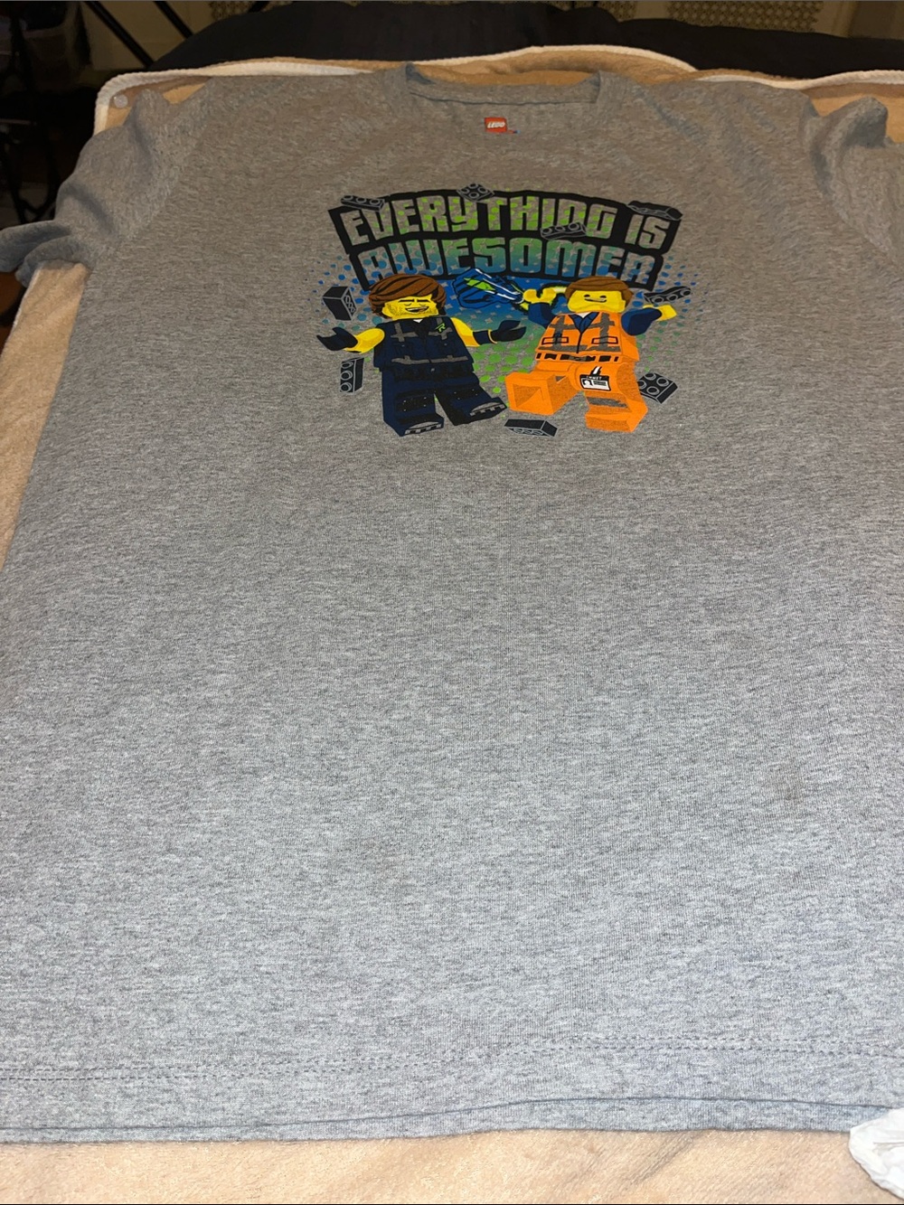 Crew neck tee shirt
